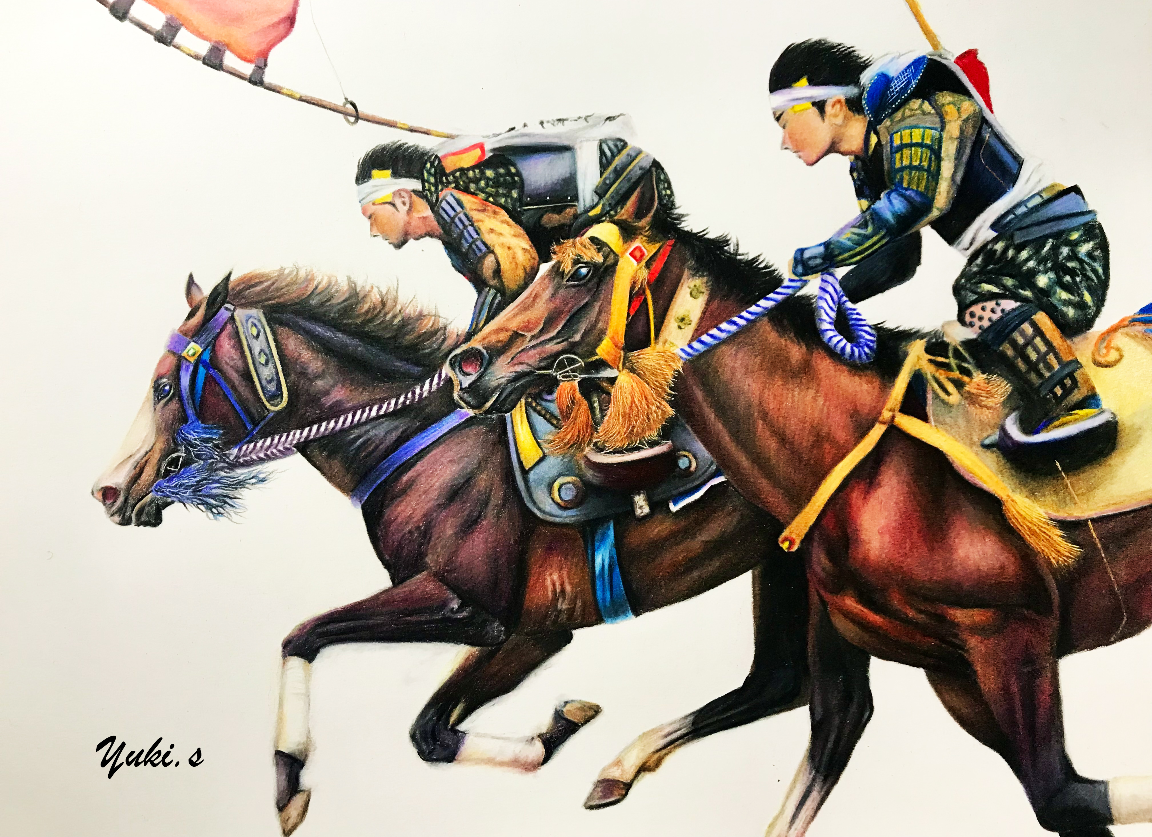 野馬原マルシェイベント用絵画